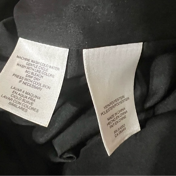 Jones New York Red and Black Patterned Midi Dress - Picture 6 of 6